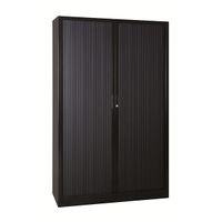 Aktenschrank | Rolladenschrank 195x120x46 SCHWARZ