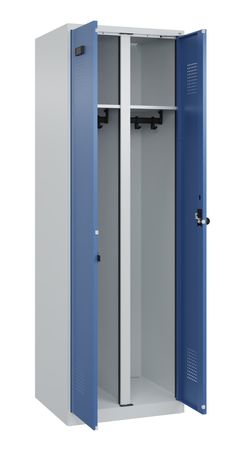 C+P Schwarz-Weiß-Spind Evolo PLUS