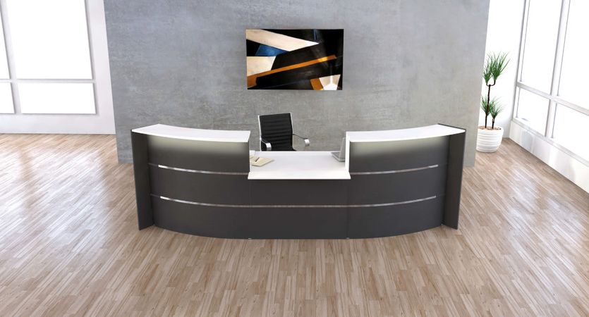 Empfangstresen Arztpraxis Rezeption Anmeldung Empfangstheken