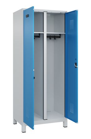 C+P Schwarz-Weiß-Spind Evolo PLUS