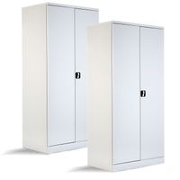 2 Stück XL Werkzeugschränke | Werkstattschränke GRAU