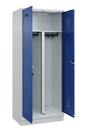 C+P PSA Schwarz-Weiß-Spind Evolo PLUS