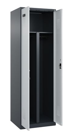 C+P PSA Schwarz-Weiß-Spind Evolo PLUS