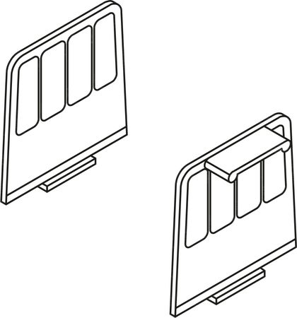 Fachteiler Schubladenschrank