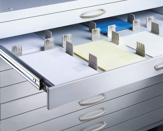 Fachteiler Schubladenschrank Flachablageschrank