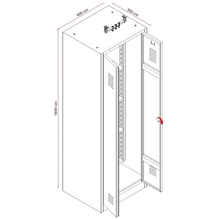 Putzmittelschrank Besenschrank Mehrzweckschrank