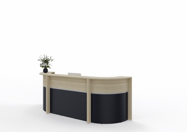 Empfangstheke Entry 2 | 110 x 320 x 80 cm (HxBxT) | diverse Farben 