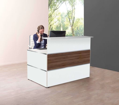 Empfangstresen Rezeptionstisch SEG Sicherheitsglas