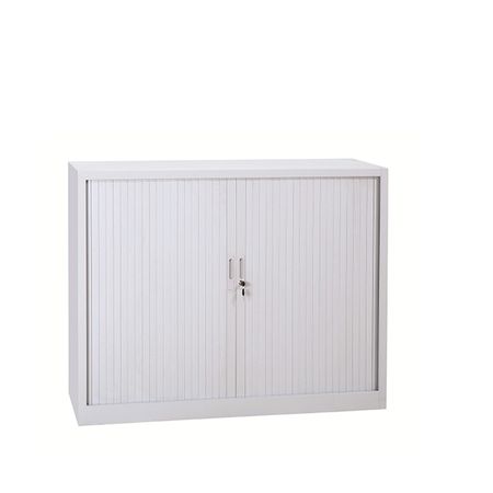 Aktenschrank | Rolladenschrank 105x120x46 GRAU