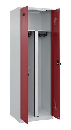 C+P PSA Schwarz-Weiß-Spind Evolo PLUS