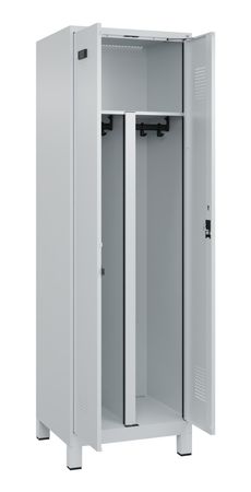 C+P PSA Schwarz-Weiß-Spind Evolo PLUS