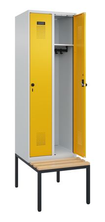 C+P Spind Evolo PLUS Bank 2 Abteil 2120x600x815