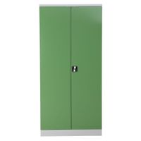 Aktenschrank | Stahlschrank 195x92x42 GRAU/GRÜN
