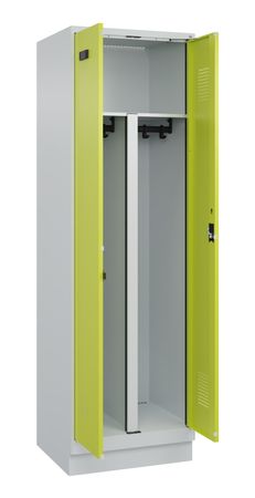 C+P PSA Schwarz-Weiß-Spind Evolo PLUS