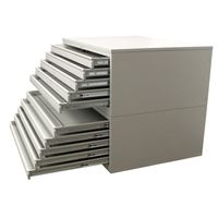 Planschrank DIN-A1 | Grafikschrank | 10 Schübe für A1 - GRAU