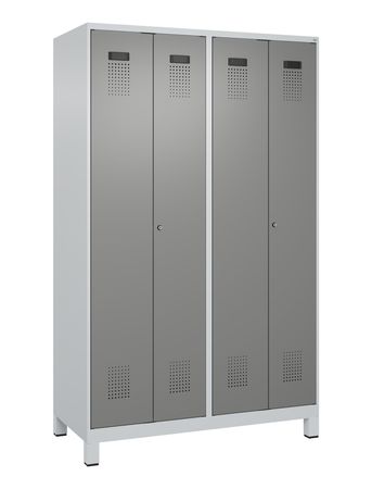 C+P Schwarz-Weiß-Spind Evolo PLUS