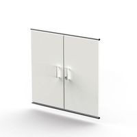 Chromeline Vorbautüren aus Holz | 2 Ordnerhöhen | Anthrazit oder Weiß