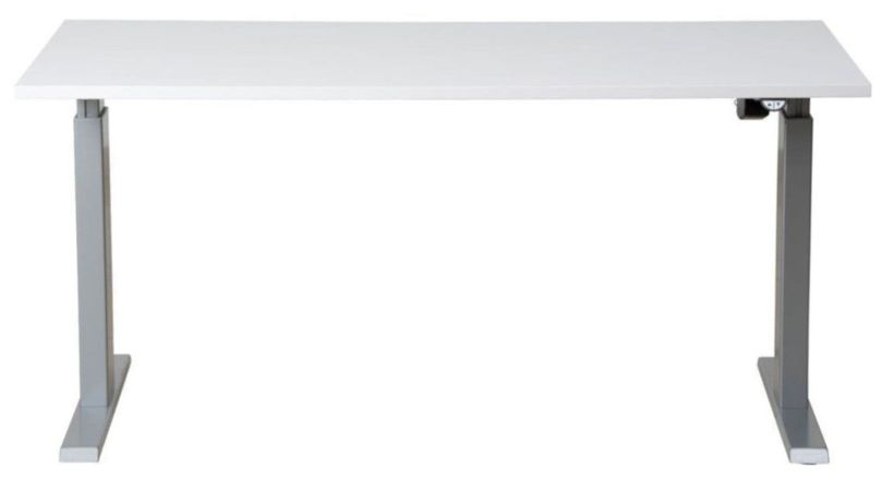 Schreibtisch stehend arbeiten verstellbar bequem rückenschonend