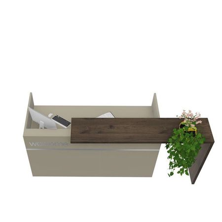 Anmeldung Rezeption Thekenelement  Empfangstheken Ladenausstattung