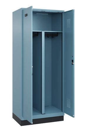 C+P PSA Schwarz-Weiß-Spind Evolo PLUS