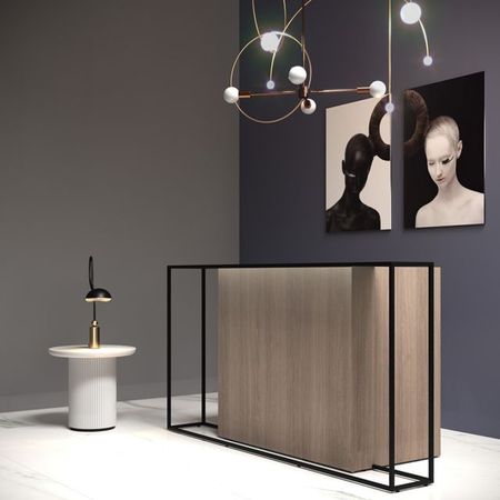 PC-Arbeitsplatz Schreibtisch Empfangstresen Counter Praxistresen Praxistheke Verkaufstheke