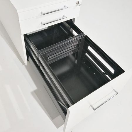 Schubladenschrank Rollcontainer Rollschrank Unterschrank Schubfach 