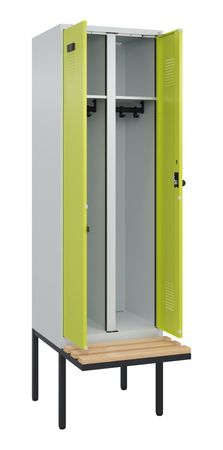 C+P Schwarz-Weiß-Spind Evolo PLUS