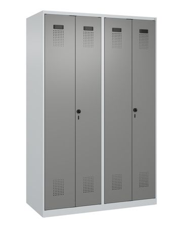 C+P PSA Schwarz-Weiß-Spind Evolo PLUS