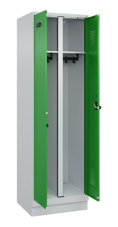C+P Schwarz-Weiß-Spind Evolo PLUS