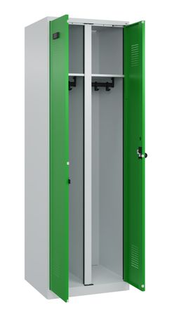 C+P Schwarz-Weiß-Spind Evolo PLUS