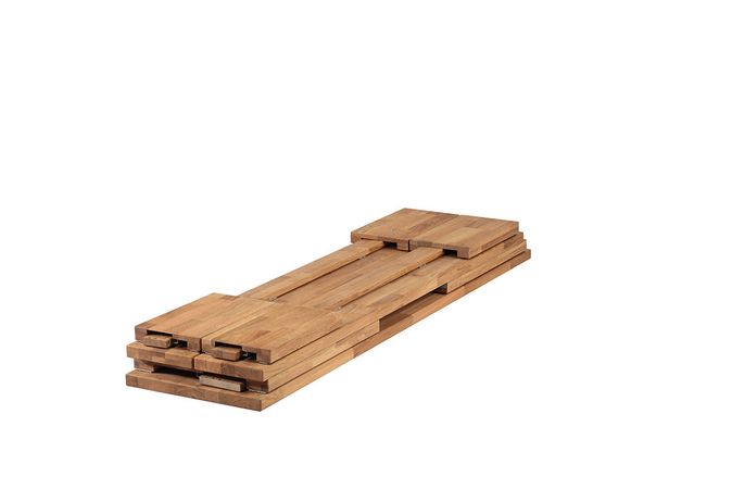 Biergarnitur aus Holz