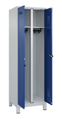 C+P Schwarz-Weiß-Spind Evolo PLUS