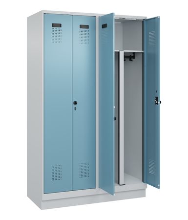C+P PSA Schwarz-Weiß-Spind Evolo PLUS