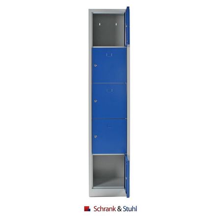 Schließfachschrank 5 Abteile 190x41