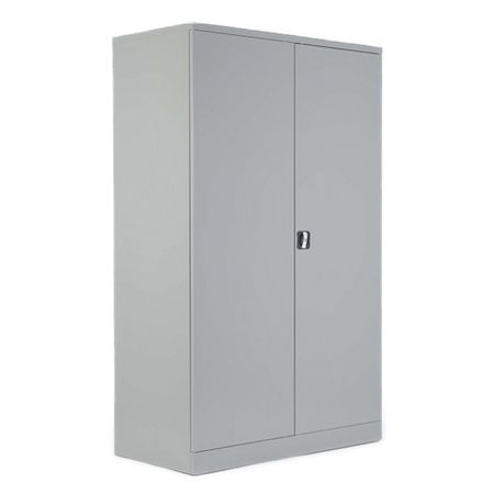 Obelixxx Werkstattschrank verzinkt | Materialschrank GRAU 195x120x50 vollverzinkte Fachböden 