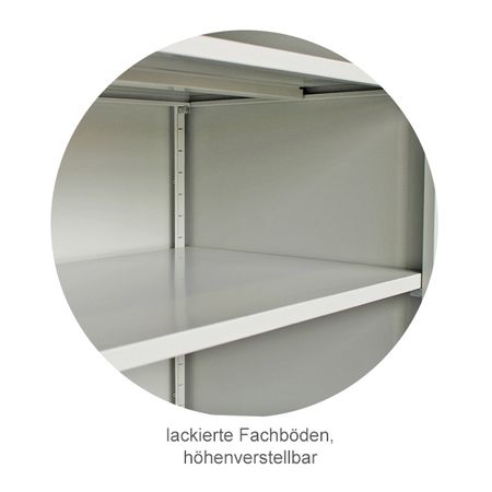 lackierter Metallboden