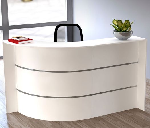 L-Theke Surround komplett weiß | 112 x 175 x 95 cm (HxBxT)