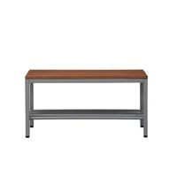 Sitzbank | Garderobenbank 100 cm mit Schuhrost