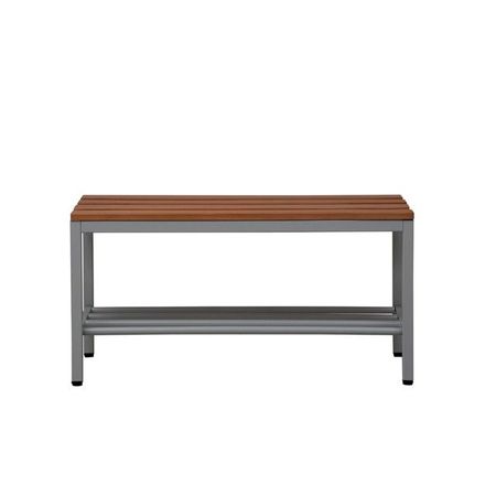 Sitzbank | Garderobenbank 100 cm mit Schuhrost