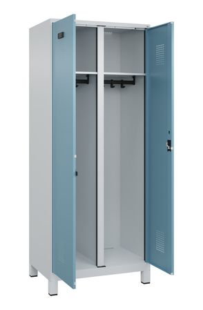 C+P Schwarz-Weiß-Spind Evolo PLUS
