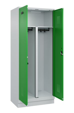 C+P PSA Schwarz-Weiß-Spind Evolo PLUS