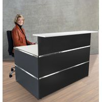 Empfangstresen Mono 4 | 108 x 140 x 92 cm (HxBxT)