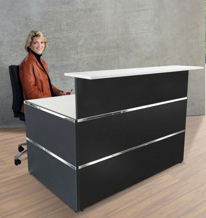 Empfangstresen Mono 4 | 108 x 140 x 92 cm (HxBxT)