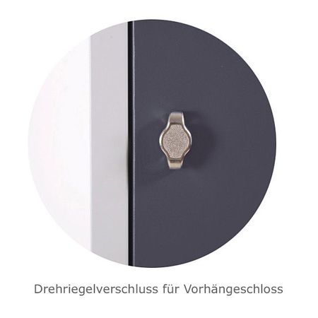Drehriegelverschluss für Spind Umkleide
