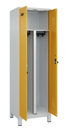C+P PSA Schwarz-Weiß-Spind Evolo PLUS