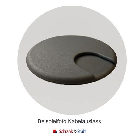 Kabeldurchlass Theke
