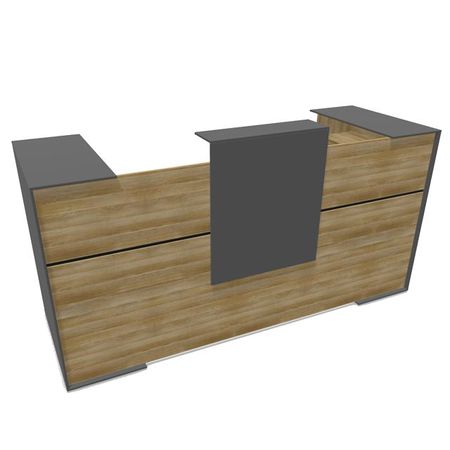 Empfangstheke Leo Empfangstresen Rezeption Anmeldung Schreibtisch