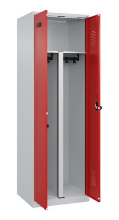 C+P PSA Schwarz-Weiß-Spind Evolo PLUS