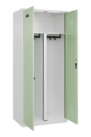 C+P PSA Schwarz-Weiß-Spind Evolo PLUS