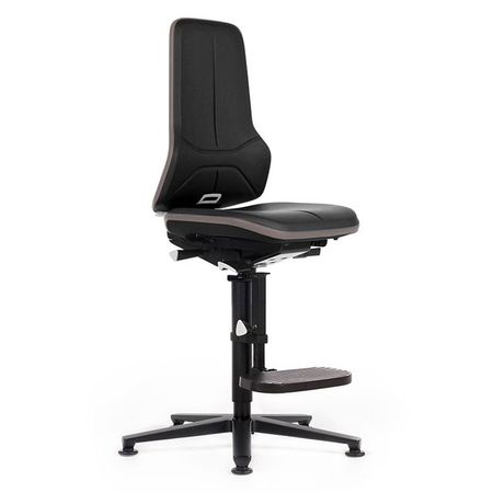 Kunsleder-Arbeitsstuhl für das Labor